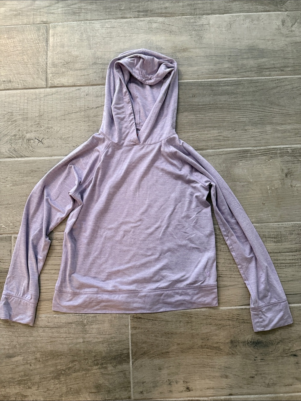 Crewcuts Lavender Hooded Pullover Sweatshirt
